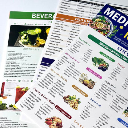3 Count Mediterranean Diet Food List