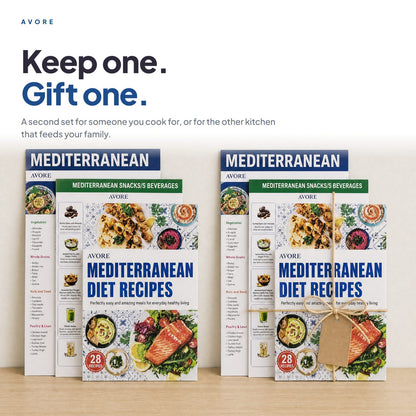 Keep one, gift one: two Avore Mediterranean guide sets