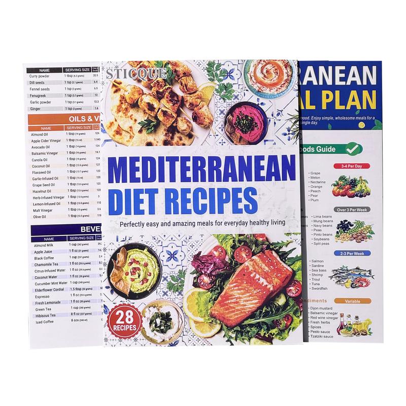 3 Count Mediterranean Diet Food List